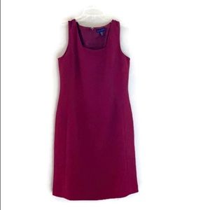 Karen Scott Red Sleeveless Dress Size 8